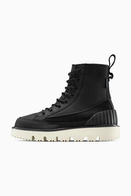 Converse trapey nubuc Chuck 70 Rugged culoarea negru, A14190C