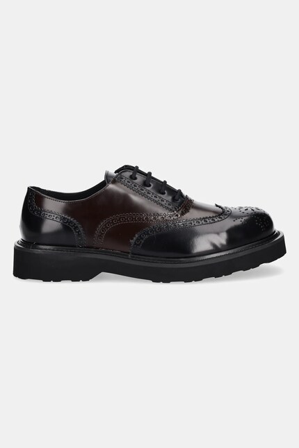 Kenzo leather shoes Ukio Brogue black color FF65DB114L52.91 at PRM US
