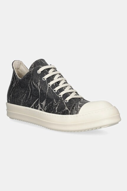 Rick Owens DRKSHDW plimsolls Low Sneaks black color DU02E7802.DWF