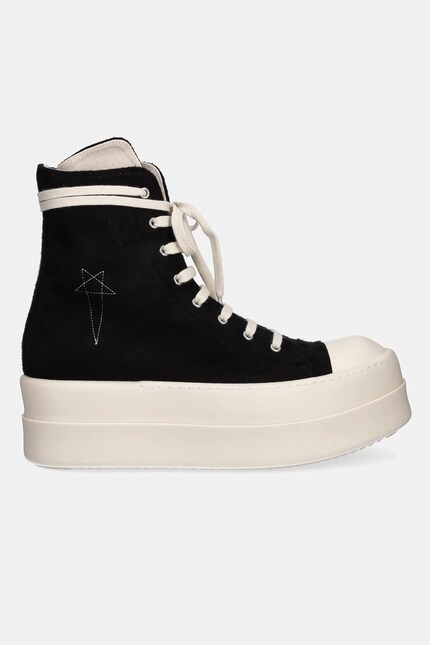 Кеды Rick Owens DRKSHDW Double Bumper Sneaks цвет чёрный DU02E7831