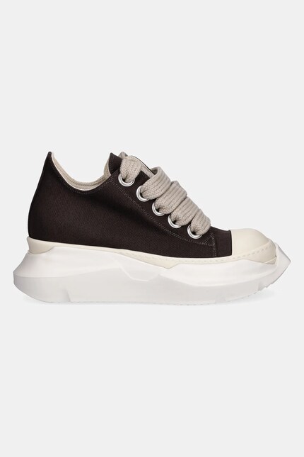 Rick Owens DRKSHDW plimsolls Jumbolace Abstract Low Sneaks brown