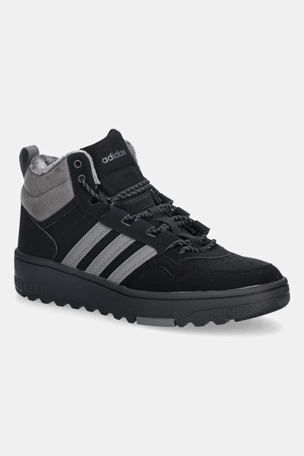 Кросівки adidas Hoops 4.0 Mid Winterized колір чорний JQ5361