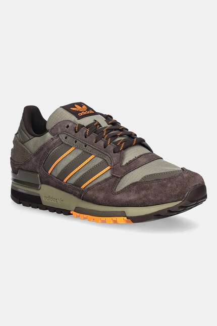 Кроссовки adidas Originals ZX 600 цвет зелёный JR8740 | ANSWEAR.ua