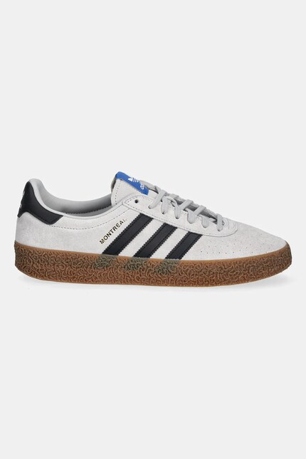 Замшевые кроссовки adidas Originals Montreal RM цвет серый JS1337