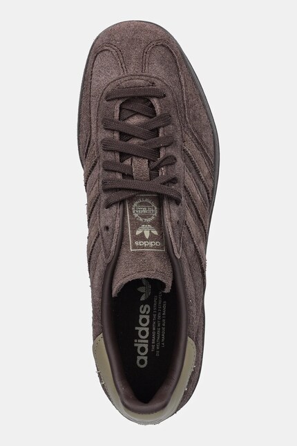 Замшевые кроссовки adidas Originals Gazelle Indoor цвет коричневый