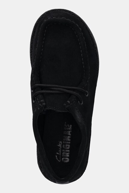 Clarks Originals suede shoes Meare Walla black color 26183983 at