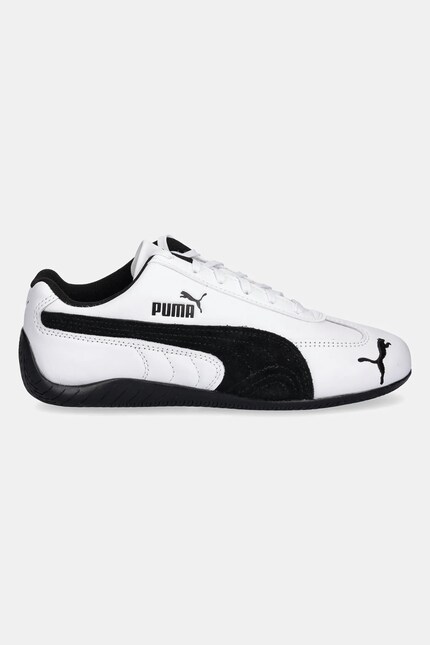 Кожаные кроссовки Puma Speedcat LTHR цвет белый 403175 | ANSWEAR.ua