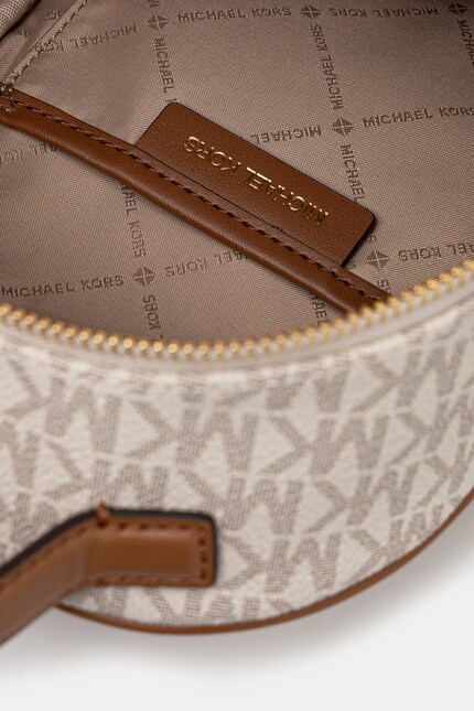 MICHAEL Michael Kors rucsac SABLE culoarea bej, mic, cu imprimeu