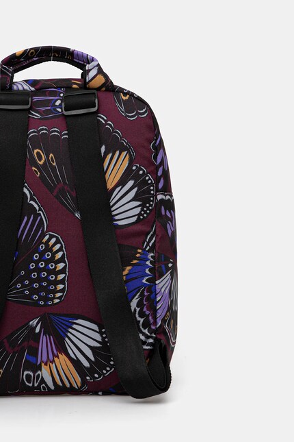 adidas rucsac x Farm Rio culoarea bordo, mare, cu imprimeu, JN2674