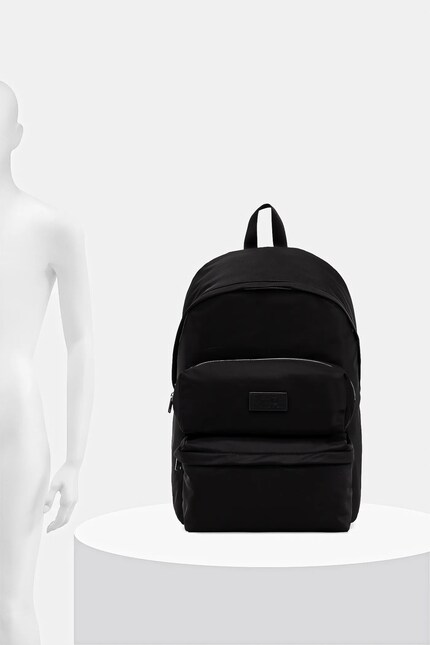 MM6 Maison Margiela backpack black color smooth SB5WA0006.P8504
