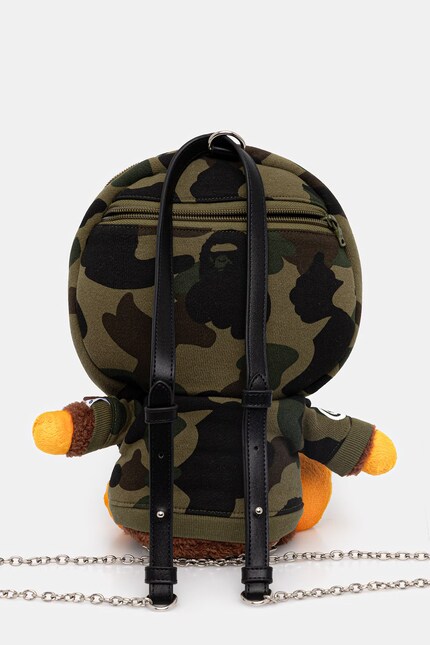 A Bathing Ape zaino 1st Camo Baby Milo colore verde 002BAL802006L
