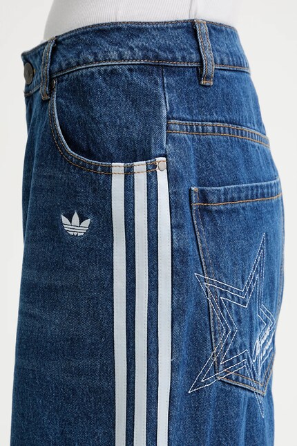Джинсы adidas Originals Baggy Gfx высокая посадка KC6278 | ANSWEAR.ua
