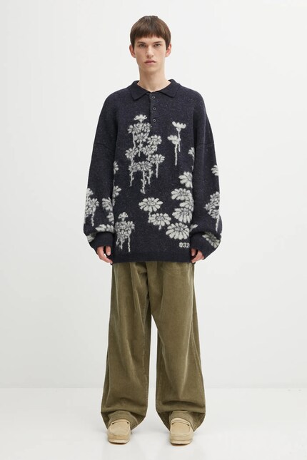 Вельветовые брюки adidas Originals EQT Pant цвет зелёный фасон