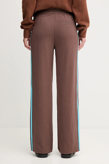 adidas Originals joggers Tailored Pants brown color patterned adidas Originals joggers Tailored Pants brown color patterned
