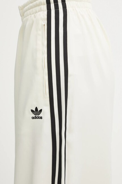 adidas Originals joggers Satin Tp Wl beige color with an