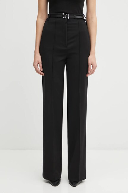 Sportmax trousers TEXAS black color 2522786021600 at PRM US