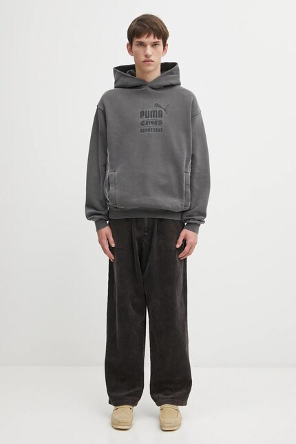Хлопковые брюки adidas Originals EQT Pant цвет чёрный прямые