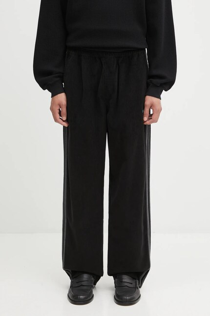 adidas Originals corduroy trousers Cord Pant black color JX3107 at