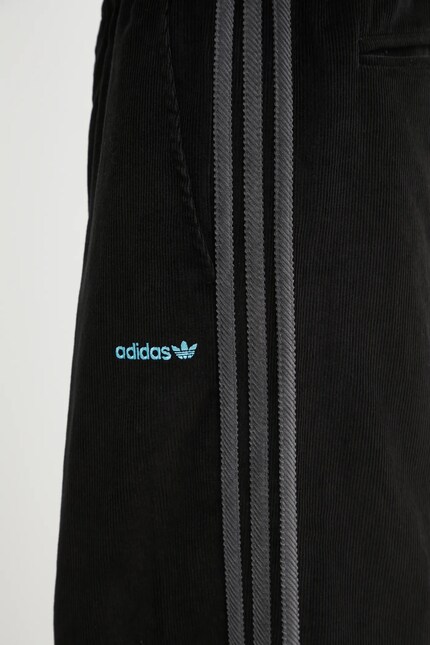 adidas Originals corduroy trousers Cord Pant black color JX3107 at