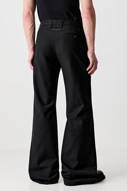 MM6 Maison Margiela trousers black color SH0KA0054.M35433.900 at