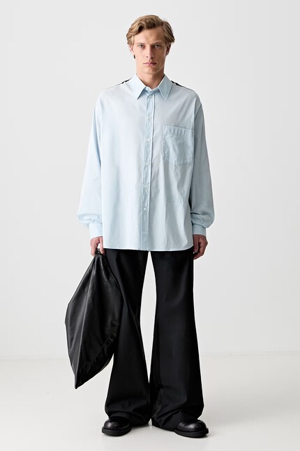 MM6 Maison Margiela trousers black color SH0KA0054.M35433.900 at