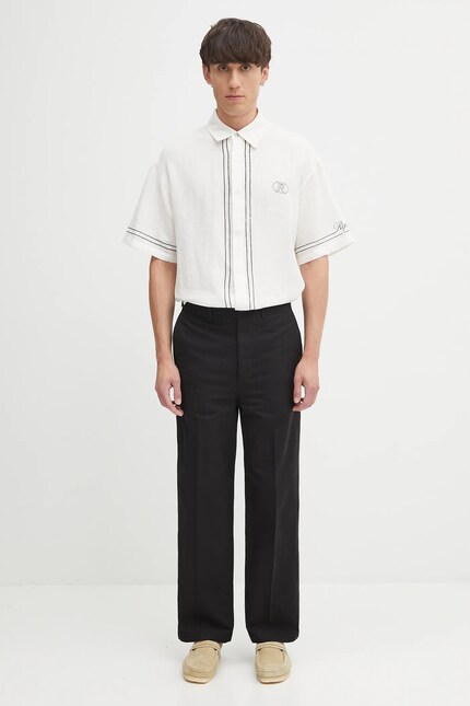 Visvim cotton trousers ex wide chino pants PRM EU
