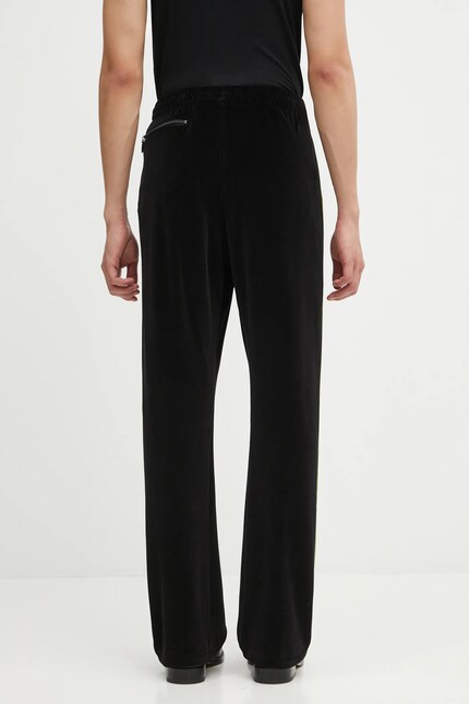 Needles joggers Narrow Track Pant black color with an application