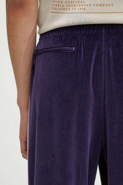 Needles joggers Boot-Cut Track Pant navy blue color patterned