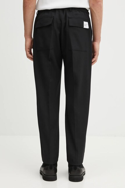 NEIGHBORHOOD trousers with wool blend TAPERED SILHOUETTE black