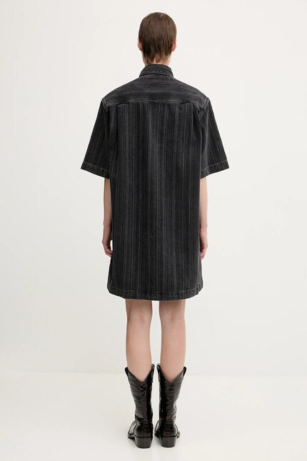 carhartt denim dress Carhartt WIP denim dress W' Rylan black color I035578.32I06 at PRM US