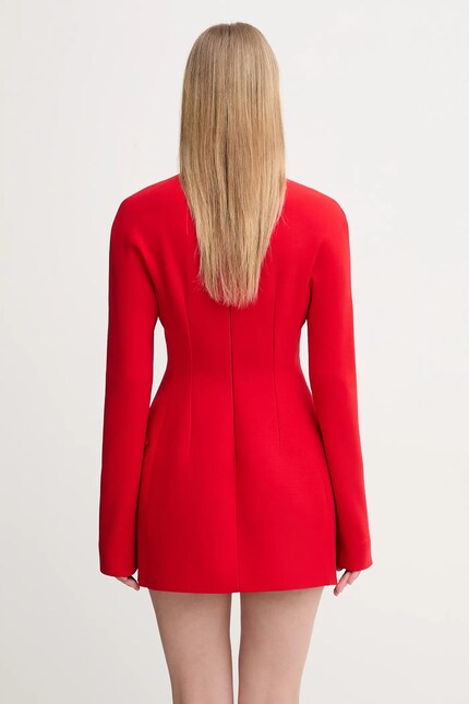 strapless open back dress Sportmax Mito Hourglass Dress