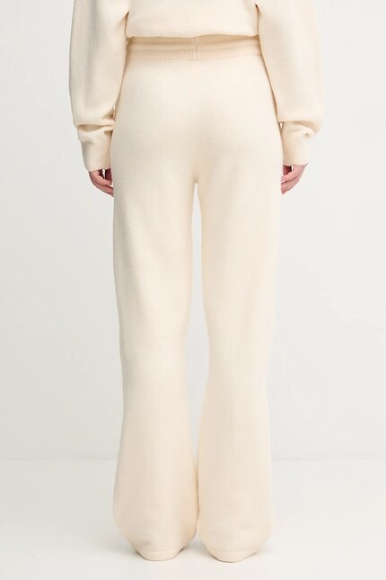 adidas Originals wool blend sweatpants Knitted Pants beige color