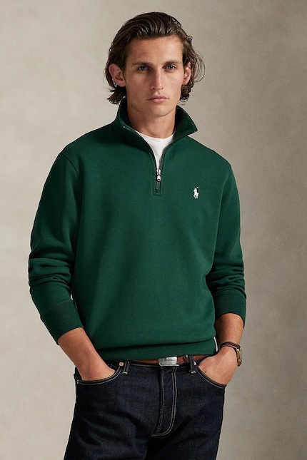 Polo Ralph Lauren Men's sweater with cotton green 710P06234 at PRM US Polo Ralph Lauren Men's sweater with cotton green 710P06234 at PRM US