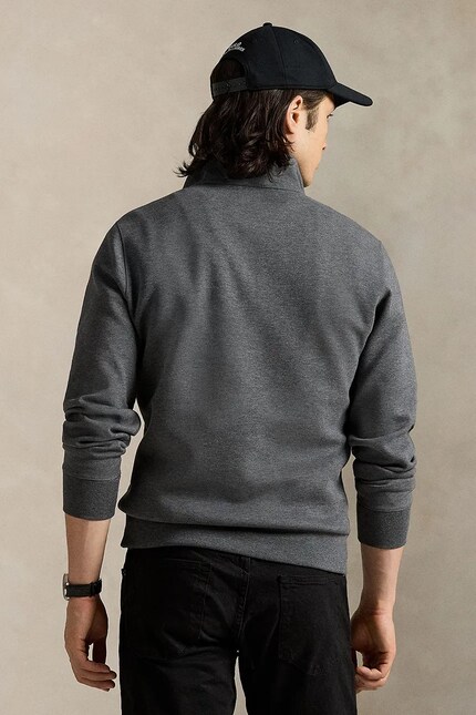 Polo Ralph Lauren Men's sweater with cotton gray 710P06234 at PRM US