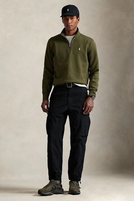 Polo Ralph Lauren свитер с хлопком для мужчин чёрный 710P06234 на PRM