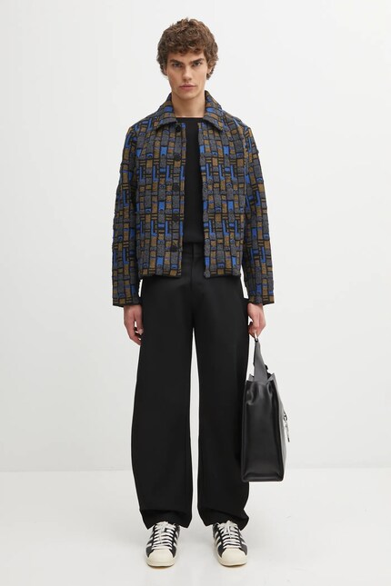 Ader Error cardigan KNIT gray color BO01FWKT0706GR at PRM US