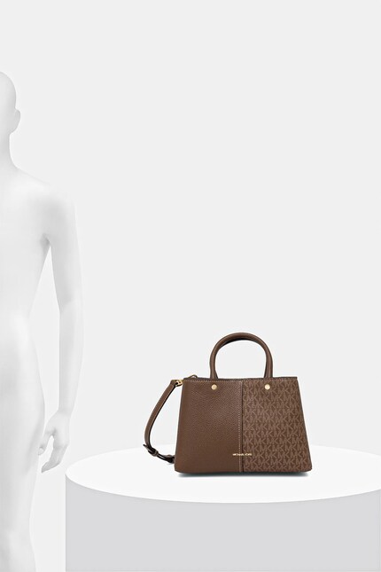 MICHAEL Michael Kors geantă FLORA culoarea maro, 30T5GFFS2B