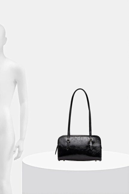 Coach leather handbag Swing Zip Bag PRM EU