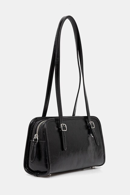 バッグ COACH Vintage Leather Black Shoulder Bag Coach Vintage Black Classic Legacy Shoulder Bag Purse | eBay