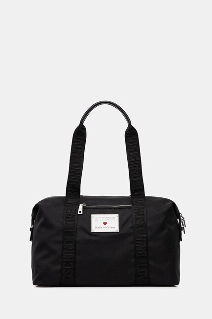 Love Moschino geantă 43 x 33 x 23 cm culoarea negru