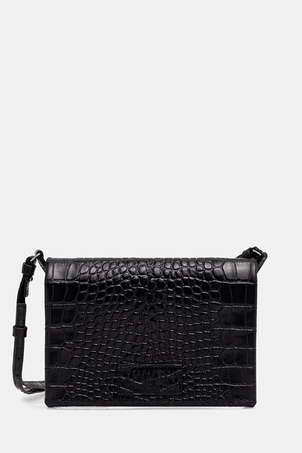 MM6 Maison Margiela leather handbag black color SA6WF0001.P8650