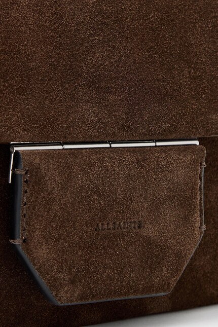 Замшева сумочка AllSaints JUPITER колір коричневий W363XD | ANSWEAR.ua Замшева сумочка AllSaints JUPITER колір коричневий W363XD | ANSWEAR.ua