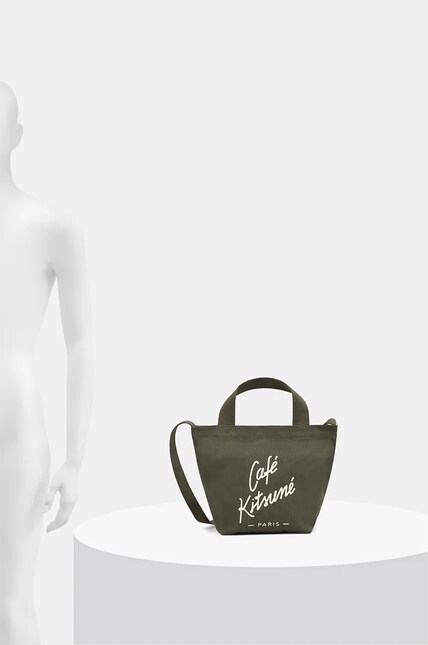 Café Kitsuné cotton handbag Mini Tote PRM EU