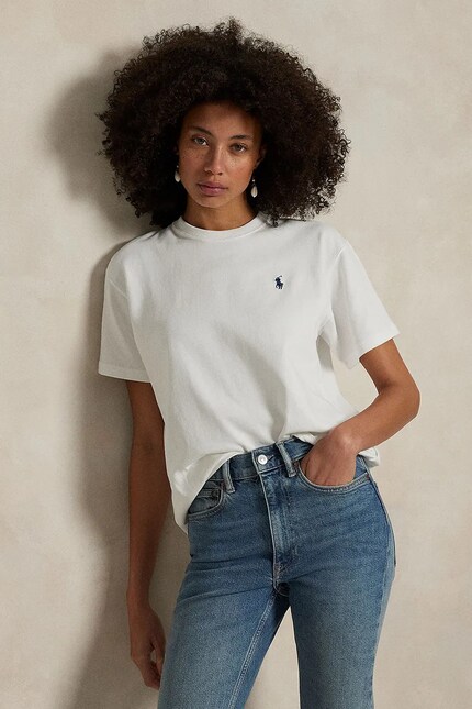 Polo Ralph Lauren cotton t-shirt white color 211967104 at PRM US