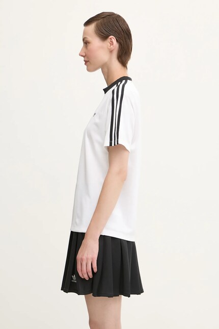 adidas Originals t-shirt Jacquard Tee white color JV9647 at PRM US
