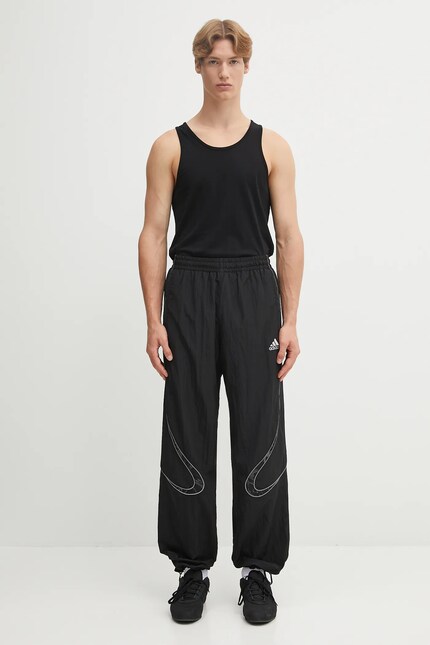 adidas Originals joggers Adilenium Tg Tp black color with an