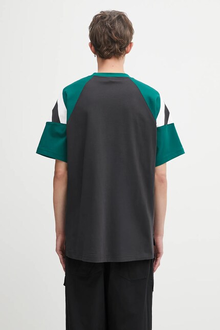 adidas Originals cotton t-shirt Cutline Tee black color patterned