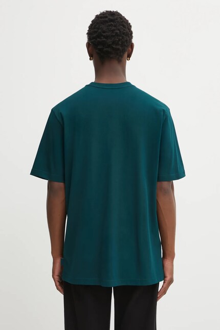 adidas Originals cotton t-shirt Mg Lo Ss T green color with an