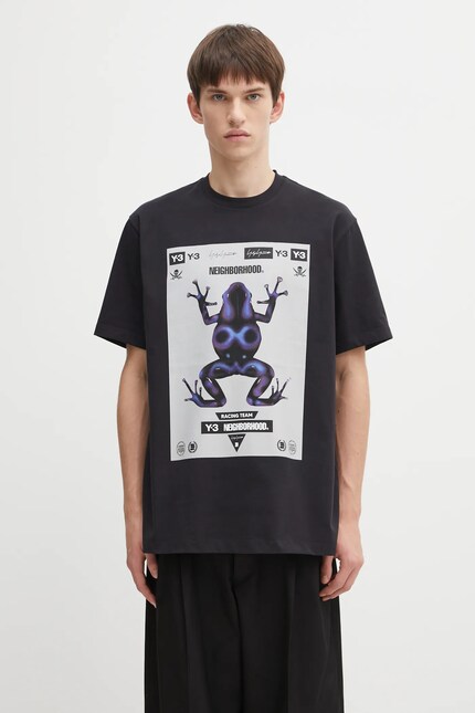 Y-3 cotton t-shirt x Neighborhood Graphic PRM EU
