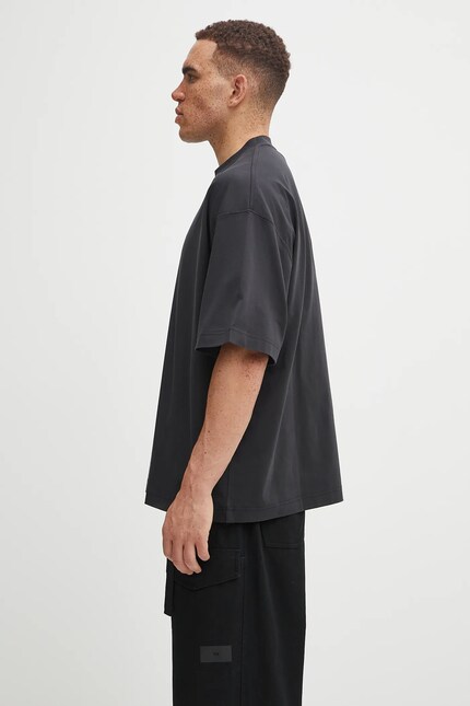 VETEMENTS cotton t-shirt Polizei Regular black color with a print